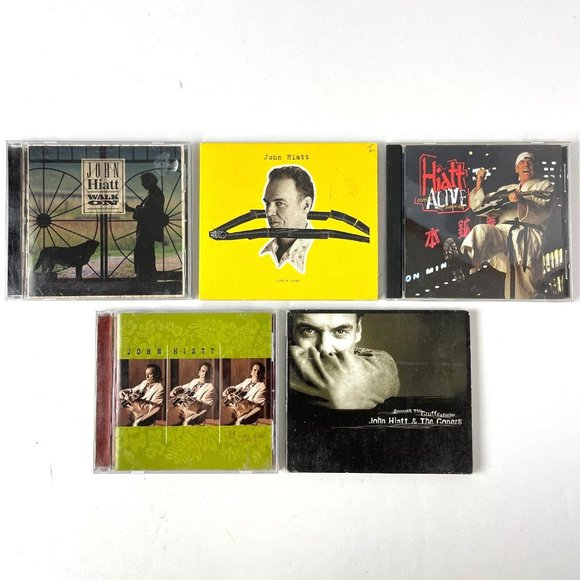 John Hiatt 5 CD Bundle Walk On Tiki Bar Ghosts Gruff Alive Little Head 1994-2003 - Picture 2 of 3